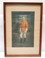 RCMP Print of Original Uniform  16" x 23"