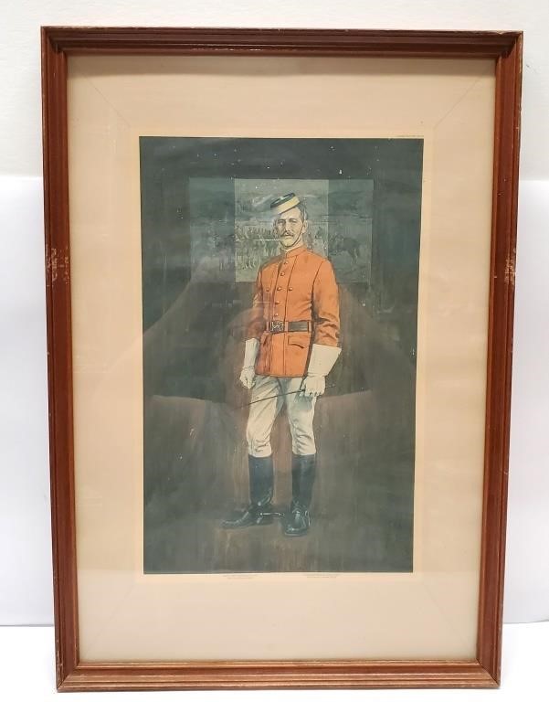 RCMP Print of Original Uniform  16" x 23"