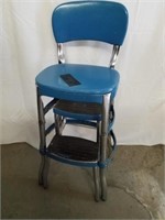 Costco retro counter chair with pull-out steps