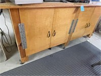 WORK BENCH WITH STORAGE