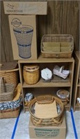 Bookcase, J.W. Longaberger Baskets