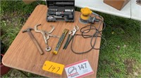 Power ratchet Wrench, Dewalt Sander, tools