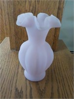 6" satin vase FOYER