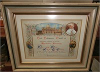 Paul VI religious document 1975 23" x 19"