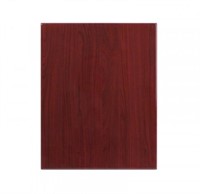 RECTANGULAR RESIN MAHOGANY TABLE TOP ***CONDITION