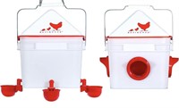 RENTACOOP CHICK2CHICKEN 10LB FEEDER AND 2 GAL