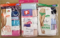 16 New Pair Ladies Size XL Cotton Underwear