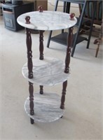 marble top shelf/stand