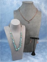 Sterling Silver Necklace/Earring & Fashion Necklac