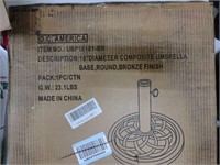 D.C. America 18" Diameter Composite Umbrella Base