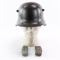 WWI German M-16 Combat Helmet W/ Liner