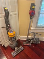 2 dyson vaccums in working condition