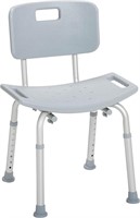 Drive Medical Rtl12202kdr Shower Chair With Back,