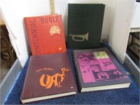 4-- VPI BUGLE YEAR BOOKS 1970 - 1973