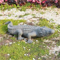 Swamp Alligator Garden Statue - 28 Inch Realistic