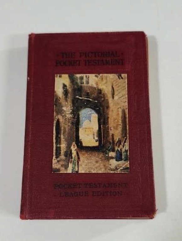 Vintage Pictorial Pocket Testament League Edition