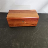 Small Cedar Box, 9"x4"x4"