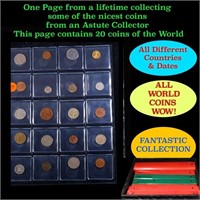 20 Great Coins of the World, hand selected, many t