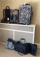 Lot of Luggage, including Garment Bag