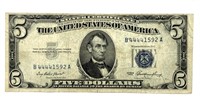 Series 1953 Silver Certificate Five Dollar Bill