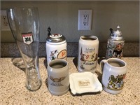 German Beer Steins & More