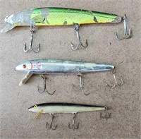 3pc Minnow Jerk Boat Fishing Lures