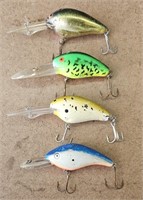 4pc Vintage Fishing Lures