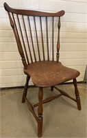 Primitive Canadiana Pine Chair
