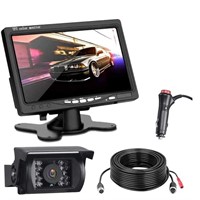 WF9624  QPLOVE Reversing Camera Kit 7" LCD Monitor