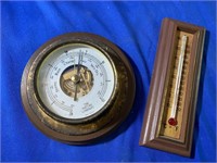 Barometer And Thermometer