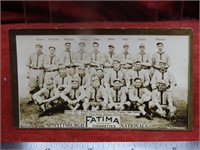 1913-Fatima Cigarettes Baseball card.