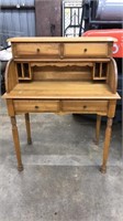 LADIES ROLL TOP DESK