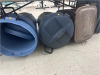 3 cnt Garbage Cans