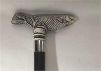 Walking Cane with Fish Handle