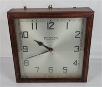 Vtg Ingraham Self Starting Clock