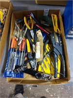 Assortment of pliers and other tools