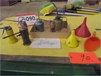 Oil Cans, Funnels