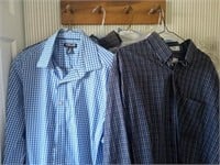 Men's Long Sleeve Dress Shirts Sizes 17/XL