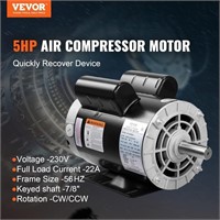 VEVOR 5HP Air Compressor Electric Motor