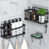 Shower Shelf Deep Caddy 4-Pack Basket