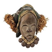 Lukasa Mask with Headdress