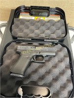 GLOCK 43X 9MM CUSTOM FINISH GLITTER WITH CASE