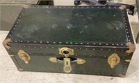 Antique steamer trunk,