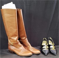 2 pairs of designer-style women's shoes
