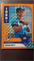 2022 George Brett 1980’s Stars Orange Mosaic Prizm