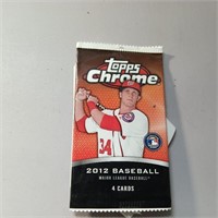 2012 Topps Chrome Pack Look4 Bryce Harper Rookie