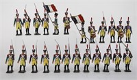 SET OF C.B.G. MIGNOT LEAD SOLDIERS