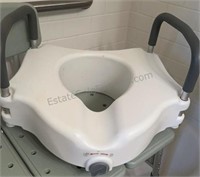 Raised Toilet Seat Riser, 4 Inch Elevated Riser