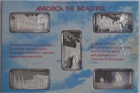 5 - America the Beautiful .999 Silver 5ozt TW