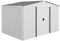$385  Outsunny 9' x 6' Outdoor Storage Shed  Garde